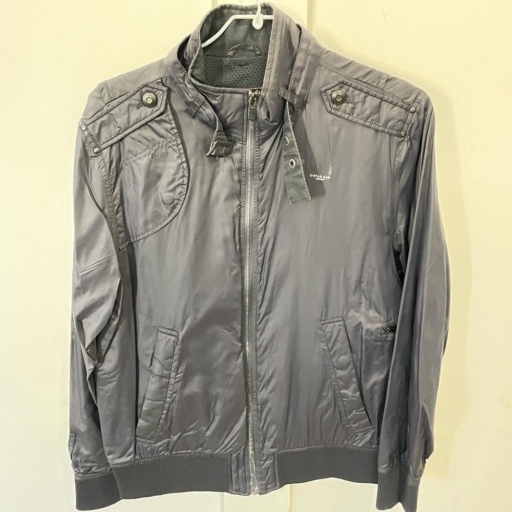 G-Star Bomber Jacket - Navy Blue